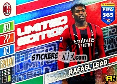 Sticker Rafael Leao - FIFA 365: 2021-2022. Adrenalyn XL n. LE-RLE - Panini