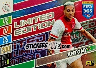 Sticker Antony - FIFA 365: 2021-2022. Adrenalyn XL n. LE-AN - Panini