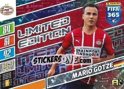 Figurina Mario Götze - FIFA 365: 2021-2022. Adrenalyn XL - Panini