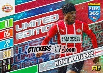 Sticker Noni Madueke - FIFA 365: 2021-2022. Adrenalyn XL n. LE-NM - Panini