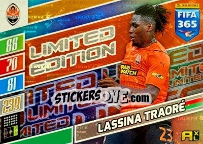 Sticker Lassina Traoré - FIFA 365: 2021-2022. Adrenalyn XL - Panini