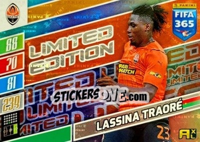 Figurina Lassina Traoré - FIFA 365: 2021-2022. Adrenalyn XL - Panini