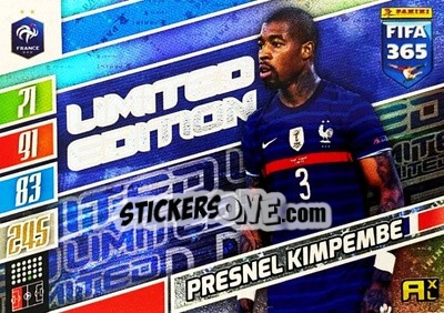 Sticker Presnel Kimpembe - FIFA 365: 2021-2022. Adrenalyn XL n. LE-PK - Panini
