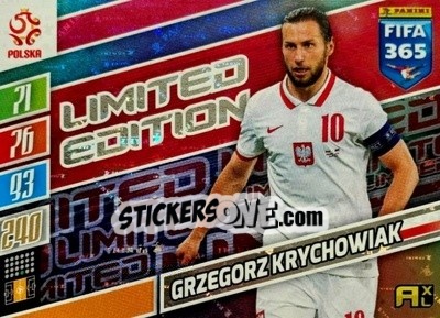 Figurina Grzegorz Krychowiak - FIFA 365: 2021-2022. Adrenalyn XL - Panini