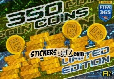 Sticker Coin Card 350 - FIFA 365: 2021-2022. Adrenalyn XL n. LE-350 - Panini