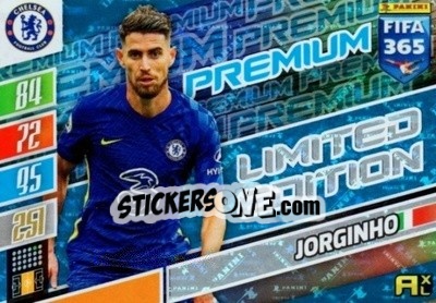 Sticker Jorginho - FIFA 365: 2021-2022. Adrenalyn XL - Panini