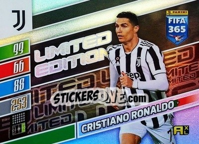 Sticker Cristiano Ronaldo - FIFA 365: 2021-2022. Adrenalyn XL n. XXL-CR - Panini