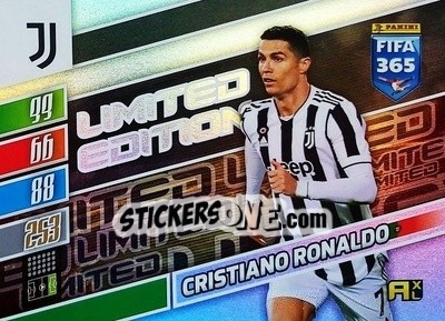 Sticker Cristiano Ronaldo - FIFA 365: 2021-2022. Adrenalyn XL - Panini