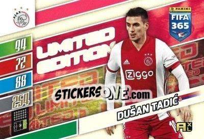 Cromo Dušan Tadic - FIFA 365: 2021-2022. Adrenalyn XL - Panini