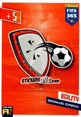 Sticker Agility - FIFA 365: 2021-2022. Adrenalyn XL n. ON10 - Panini