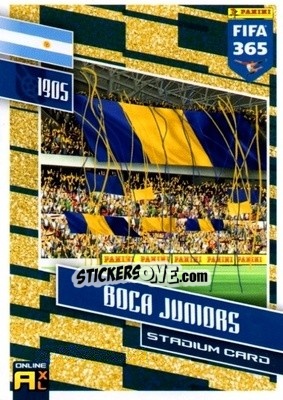 Sticker Boca Juniors - FIFA 365: 2021-2022. Adrenalyn XL - Panini