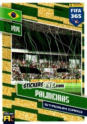 Cromo Palmeiras - FIFA 365: 2021-2022. Adrenalyn XL - Panini