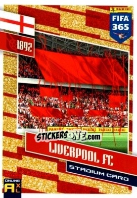 Sticker Liverpool FC - FIFA 365: 2021-2022. Adrenalyn XL n. ON19 - Panini