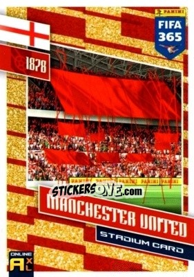 Figurina Manchester United - FIFA 365: 2021-2022. Adrenalyn XL - Panini