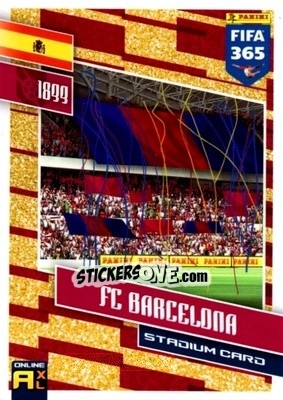 Sticker FC Barcelona - FIFA 365: 2021-2022. Adrenalyn XL - Panini