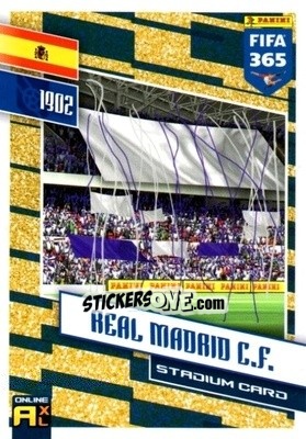 Sticker Real Madrid C.F. - FIFA 365: 2021-2022. Adrenalyn XL n. ON24 - Panini