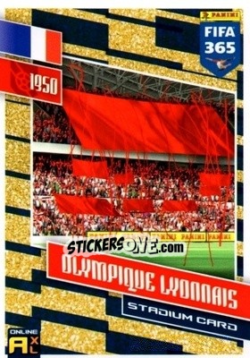 Sticker Olympique Lyonnais - FIFA 365: 2021-2022. Adrenalyn XL - Panini