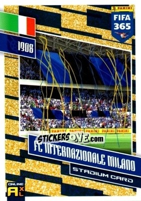 Sticker FC Internazionale Milano - FIFA 365: 2021-2022. Adrenalyn XL n. ON31 - Panini
