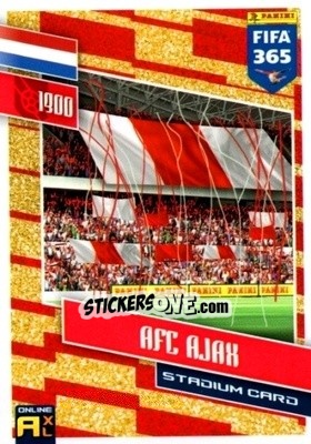 Sticker AFC Ajax - FIFA 365: 2021-2022. Adrenalyn XL n. ON34 - Panini