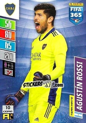 Sticker Agustín Rossi - FIFA 365: 2021-2022. Adrenalyn XL n. 10 - Panini