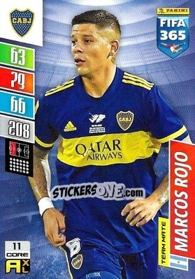Sticker Marcos Rojo - FIFA 365: 2021-2022. Adrenalyn XL - Panini