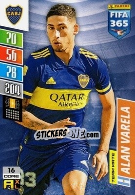Sticker Alan Varela - FIFA 365: 2021-2022. Adrenalyn XL n. 16 - Panini