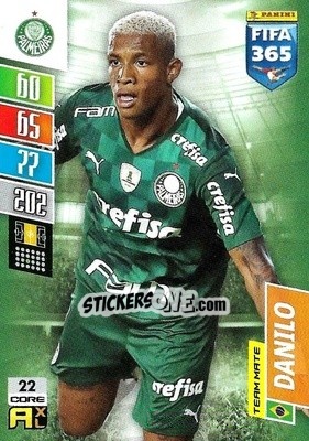Sticker Danilo - FIFA 365: 2021-2022. Adrenalyn XL n. 22 - Panini