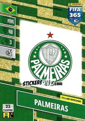 Sticker Club Badge - FIFA 365: 2021-2022. Adrenalyn XL n. 23 - Panini