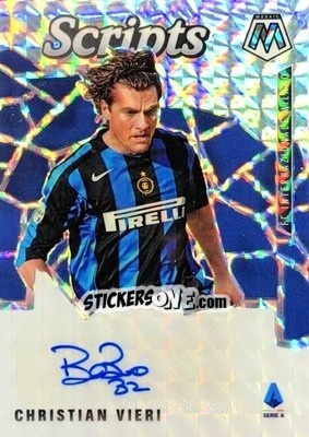 Sticker Christian Vieri - Serie A Mosaic 2020-2021 n. S-CV - Panini