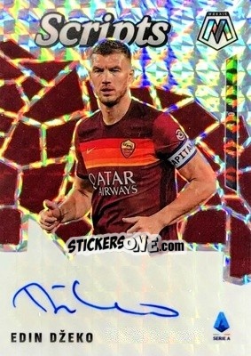 Sticker Edin Dzeko - Serie A Mosaic 2020-2021 n. S-ED - Panini