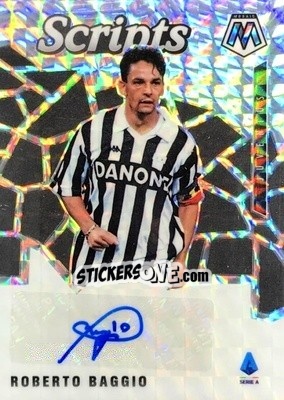 Figurina Roberto Baggio - Serie A Mosaic 2020-2021 - Panini