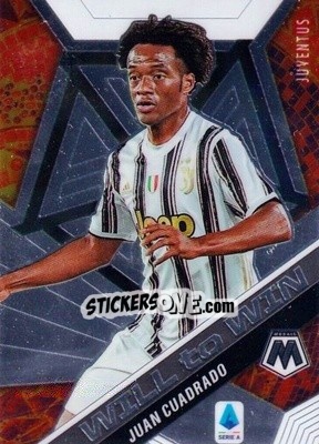 Sticker Juan Guillermo Cuadrado - Serie A Mosaic 2020-2021 n. WTW32 - Panini