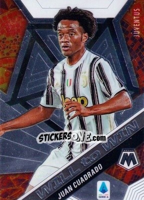 Cromo Juan Guillermo Cuadrado - Serie A Mosaic 2020-2021 - Panini