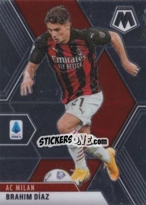 Sticker Brahim Diaz - Serie A Mosaic 2020-2021 n. 2 - Panini