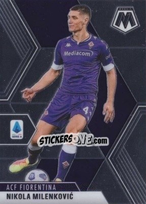 Sticker Nikola Milenkovic - Serie A Mosaic 2020-2021 n. 6 - Panini