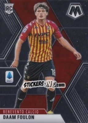 Sticker Daam Foulon - Serie A Mosaic 2020-2021 - Panini