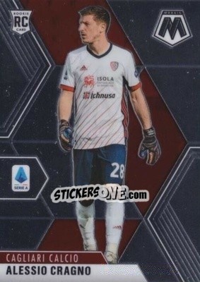 Sticker Alessio Cragno - Serie A Mosaic 2020-2021 n. 31 - Panini