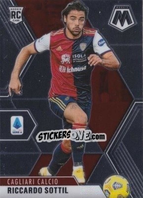 Sticker Riccardo Sottil - Serie A Mosaic 2020-2021 n. 35 - Panini