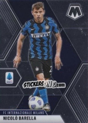 Sticker Nicolo Barella - Serie A Mosaic 2020-2021 n. 44 - Panini