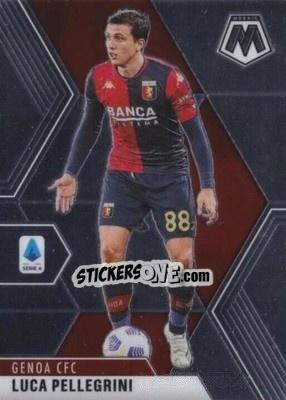Sticker Luca Pellegrini - Serie A Mosaic 2020-2021 n. 46 - Panini