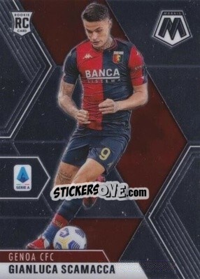 Sticker Gianluca Scamacca - Serie A Mosaic 2020-2021 n. 48 - Panini