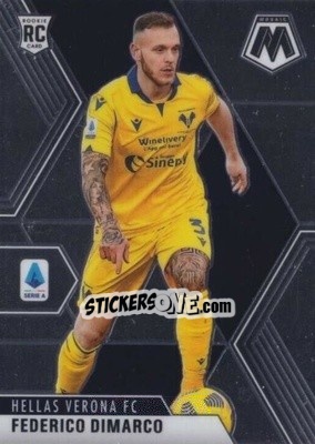 Sticker Federico Dimarco - Serie A Mosaic 2020-2021 n. 53 - Panini
