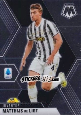 Figurina Matthijs de Ligt - Serie A Mosaic 2020-2021 - Panini