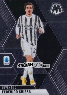 Sticker Federico Chiesa - Serie A Mosaic 2020-2021 n. 58 - Panini