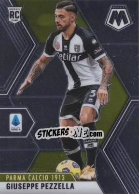 Sticker Giuseppe Pezzella - Serie A Mosaic 2020-2021 n. 61 - Panini