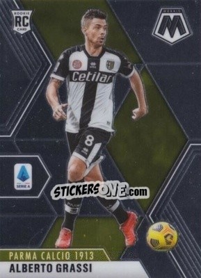 Sticker Alberto Grassi - Serie A Mosaic 2020-2021 n. 62 - Panini