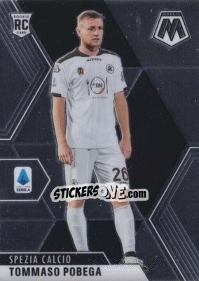 Sticker Tommaso Pobega - Serie A Mosaic 2020-2021 n. 67 - Panini