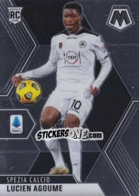 Sticker Lucien Agoume - Serie A Mosaic 2020-2021 n. 69 - Panini