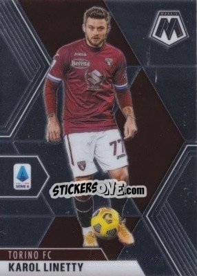 Sticker Karol Linetty - Serie A Mosaic 2020-2021 n. 82 - Panini