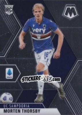 Sticker Morten Thorsby - Serie A Mosaic 2020-2021 n. 90 - Panini